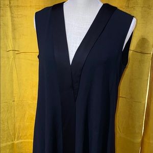 BCBGMAXAZRIA Black Tuxedo Dress